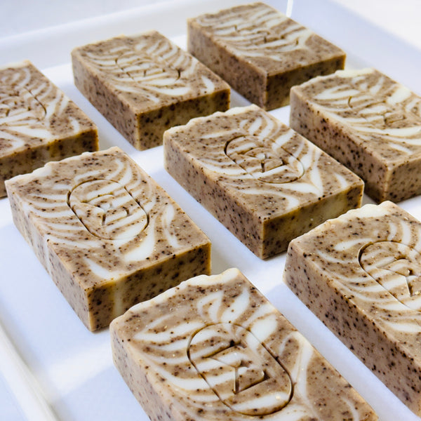 MULATA • Aloe Vera + Oak & Coffee Exfoliant | unscented Soap Bar