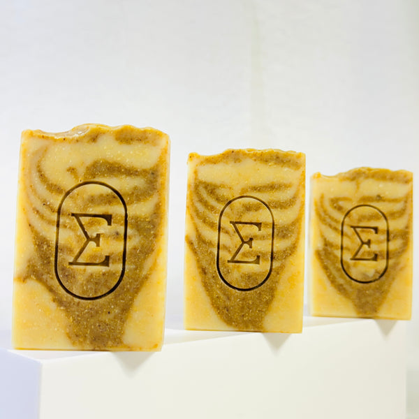 SWEET OAK & ROSE petals • Honey + Colloidal Oatmeal Exfoliant | unscented Soap Bar