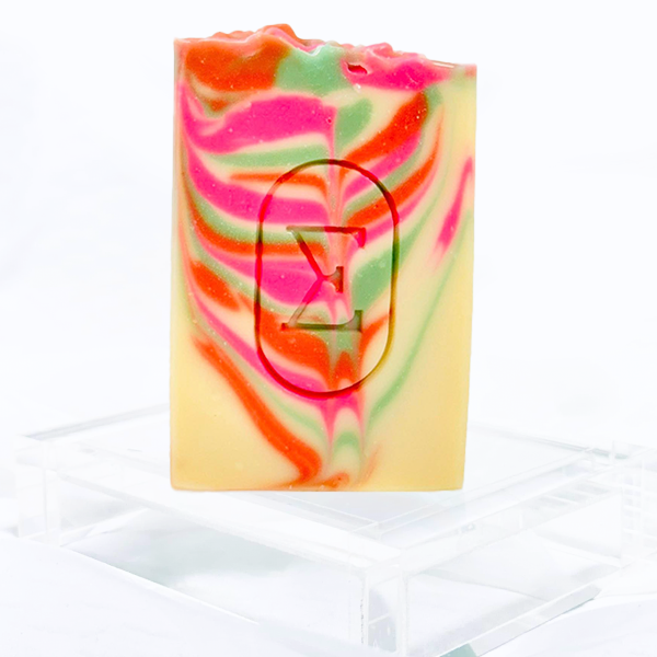 jabon artesanal de fresas