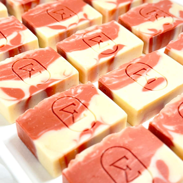 PINK ALOE | Rose clay + Aloe Vera + Colloidal Oatmeal Unscented Soap Bar