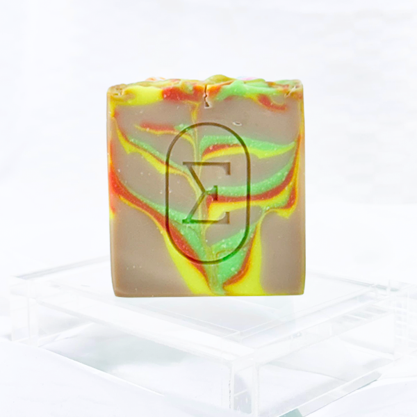 orchid natural soap bar