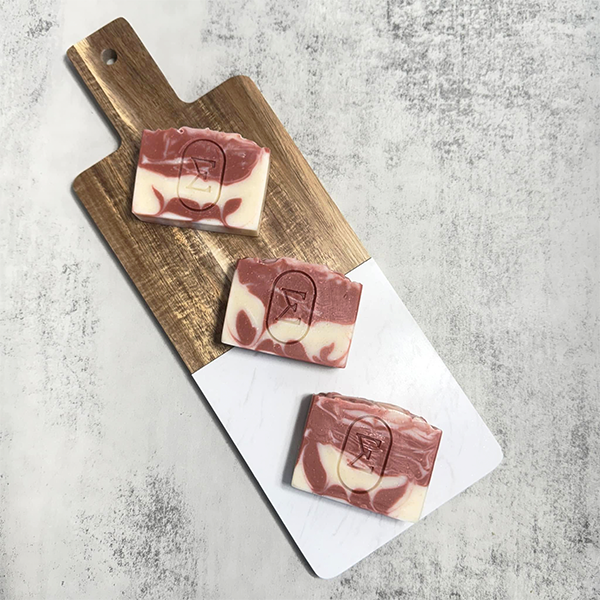 PINK ALOE | Rose clay + Aloe Vera + Colloidal Oatmeal Unscented Soap Bar