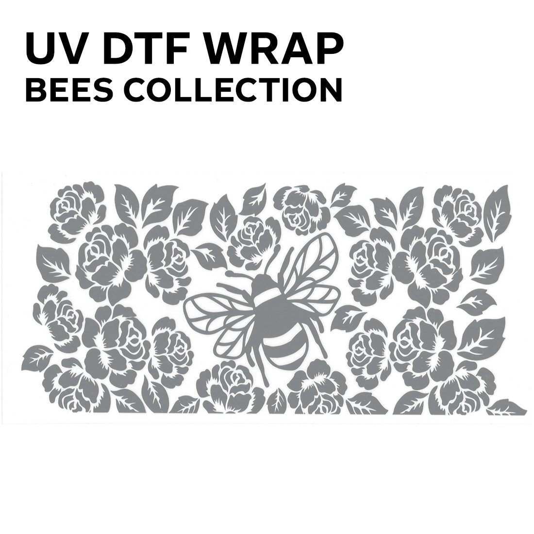 BEES & BEARS | UV DTF wraps/decals COLLECTION