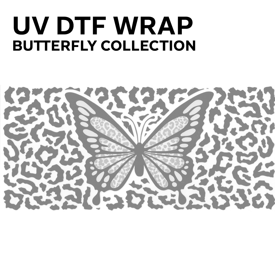BUTTERFLIES | UV DTF wraps/decals COLLECTION