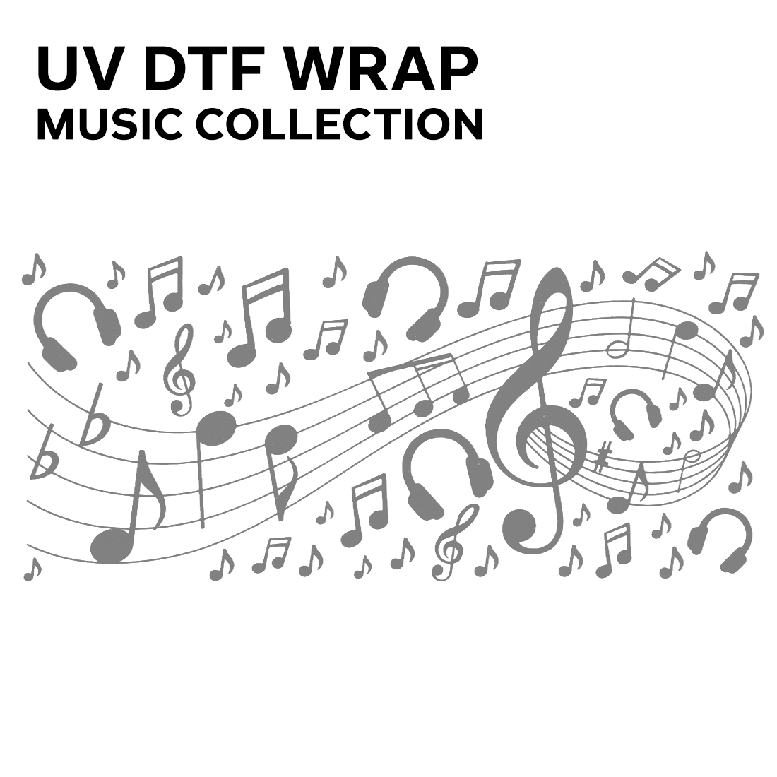 MUSIC • UV DTF WRAPS/DECAL COLLECTION
