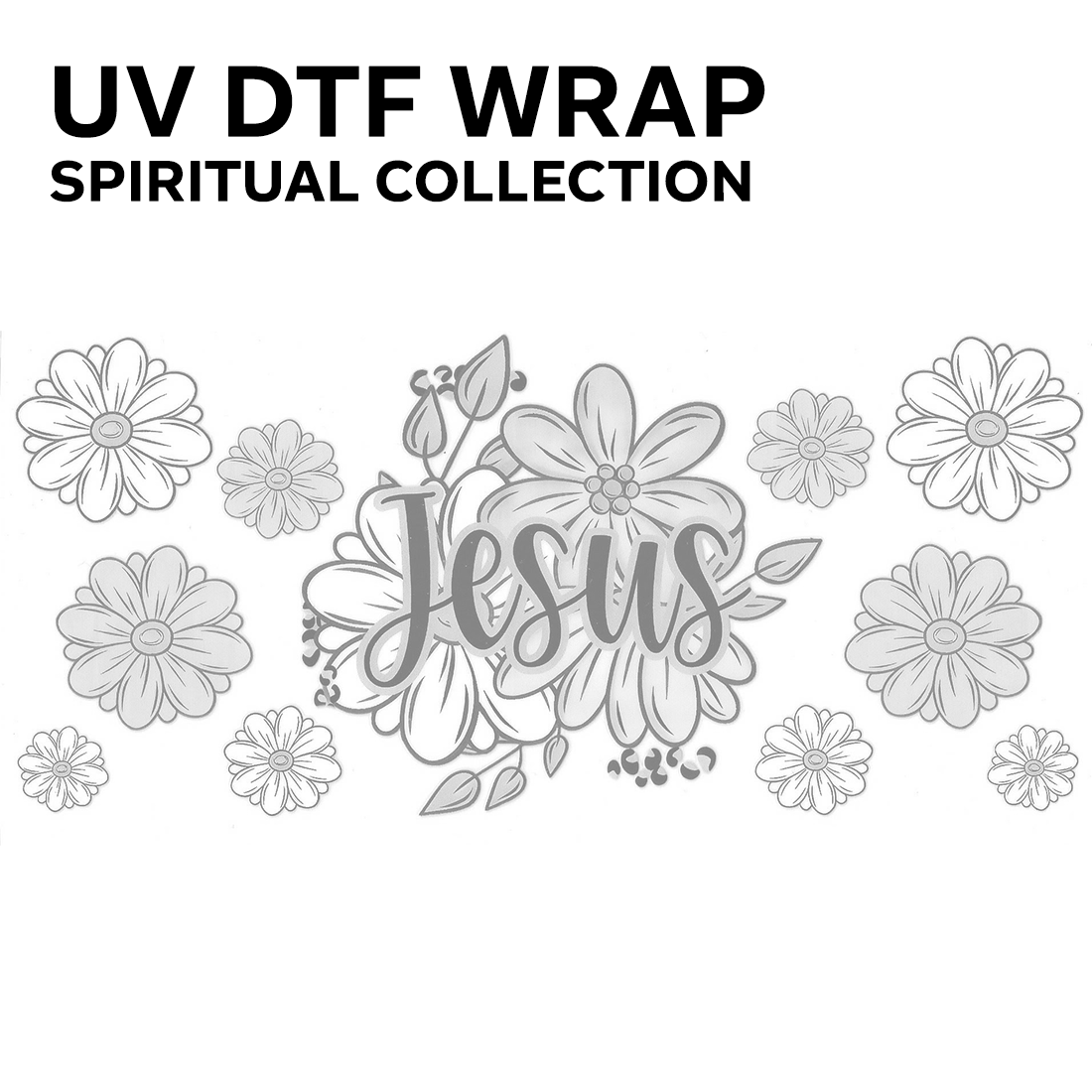 SPIRITUAL | UV DTF wraps/decals COLLECTION