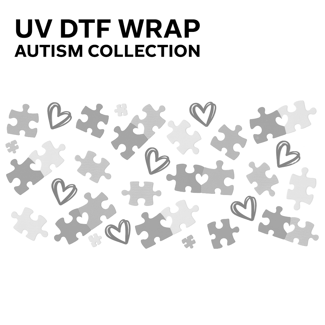 AUTISM | UV DTF wraps/decals COLLECTION