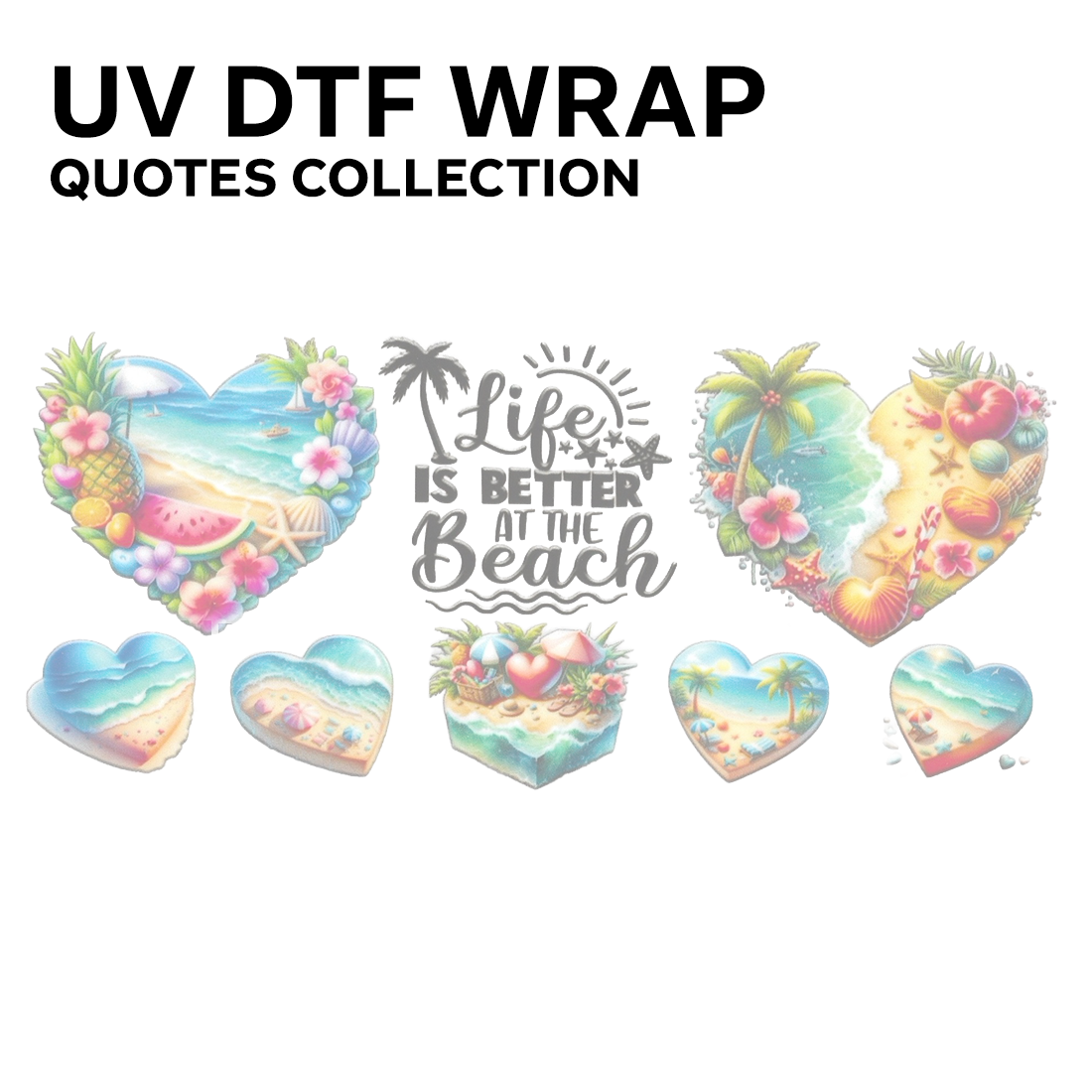 QUOTES | UV DTF wraps/decals COLLECTION – evenyce