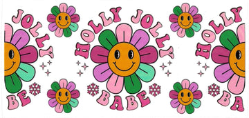 HOLLY JOLLY BABE • UV DTF Wrap