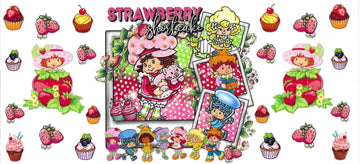 STRAWBERRY GIRLS • UV DTF Wrap