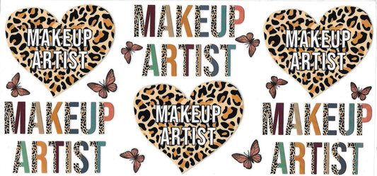 Makeup Artist (DOUBLE SIDE) • UV DTF Wrap
