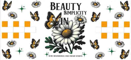 BEAUTY SIMPLICITY • UV DTF Wrap
