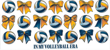 In my Volleyball Era • DOUBLE SIDE • UV DTF Wrap