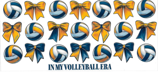 In my Volleyball Era • DOUBLE SIDE • UV DTF Wrap