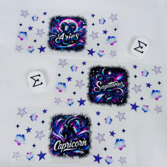 HOROSCOPE BUNDLES of 12pc • UV DTF Wrap