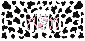 MOM COW Print • UV DTF Wrap