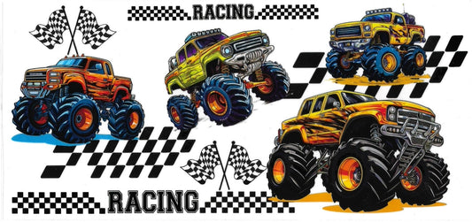 RACING TRUCK • UV DTF Wrap