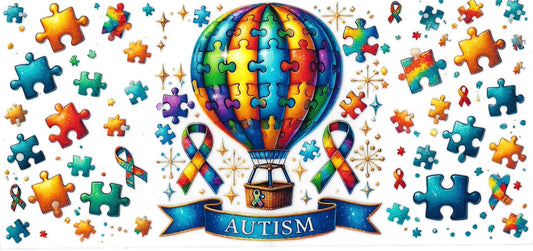 AUTISM • UV DTF Wrap