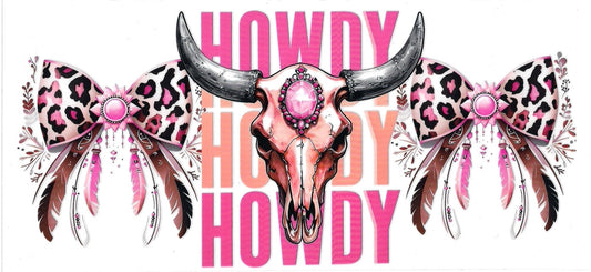 HOWDY HOWDY HOWDY • UV DTF Wrap