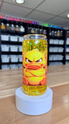 Pre-Made MAD DUCK DUO LAVA • Artistic Snow Globe Tumbler 20oz