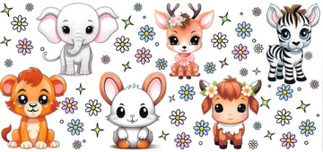 Babies Animals • UV DTF Wrap