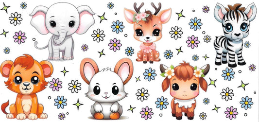 Babies Animals • UV DTF Wrap