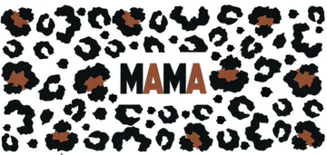 Mama and animal print • DOUBLE SIDE • UV DTF Wrap
