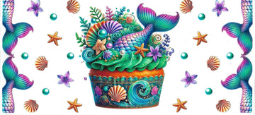 Sea mermaid tail (DOUBLE SIDE) • UV DTF Wrap