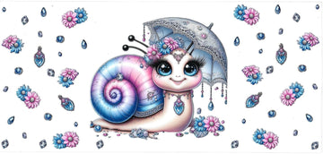 Whimsical snail
• (DOUBLE SIDE) • UV DTF Wrap
