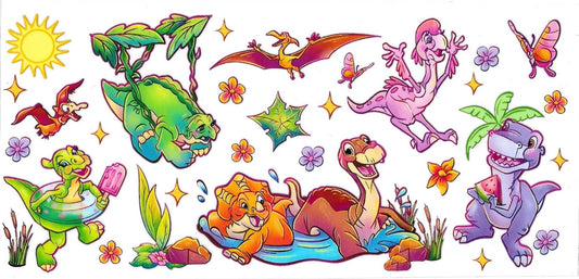Dinosaurs (DOUBLE SIDE) • UV DTF Wrap