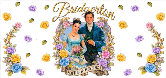 Bridgerton • (DOUBLE SIDE) • UV DTF Wrap