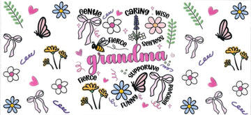 Grandma • DOUBLE SIDE • UV DTF Wrap