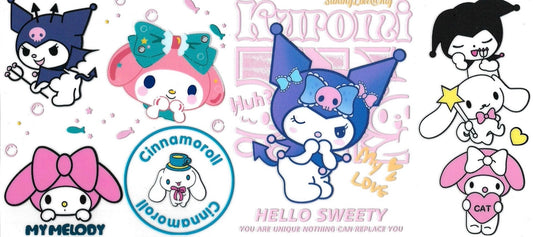 Melody with friends • UV DTF Wrap
