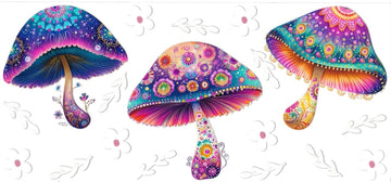 MUSHROOMS • UV DTF Wrap