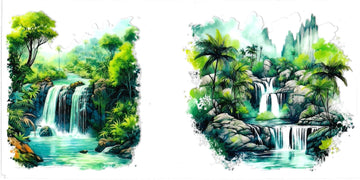 RIVER & FOREST • UV DTF Wrap