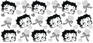 Betty Boo • (DOUBLE SIDE) • UV DTF Wrap