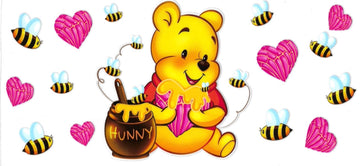 BEAR, HONEY & COCHAS • UV DTF Wrap