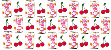 CHERRIES DIET SODA • UV DTF Wrap