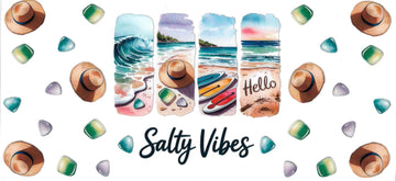 SALTY VIBES DOUBLE SIDED • UV DTF Wrap