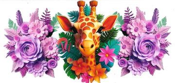 Giraffes • (DOUBLE SIDE) • UV DTF Wrap