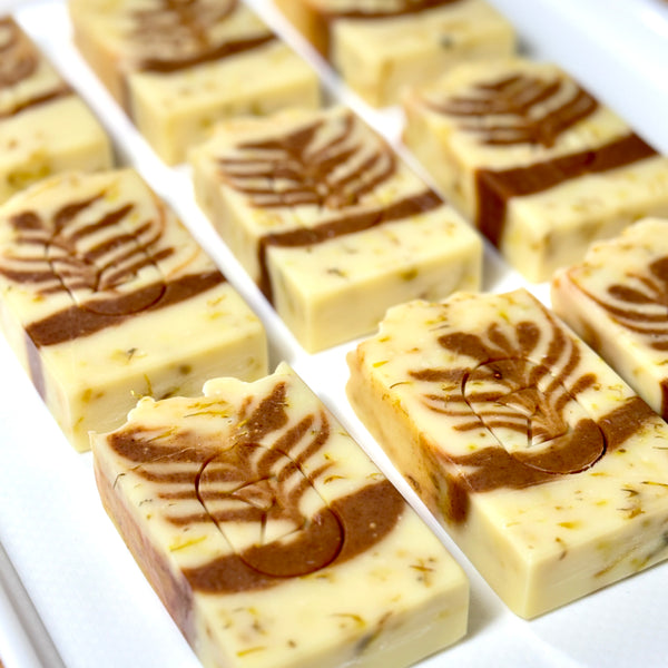 Calendula, Turmeric and Orange - Exfoliant Artisan Soap Bars