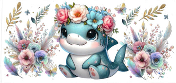 BABY SHARK • UV DTF Wrap
