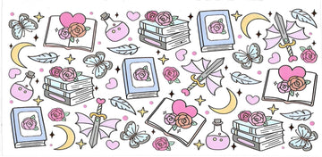 BOOKS CUTE • UV DTF Wrap