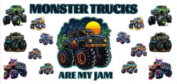 MONSTER TRUCKS • UV DTF Wrap