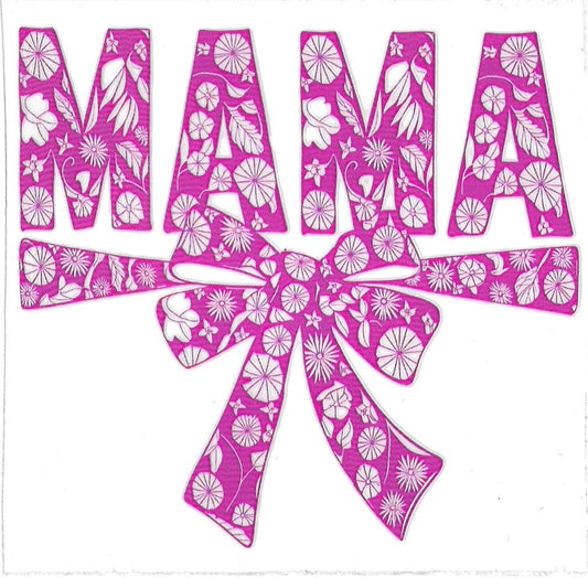 MAMA PINK • UV DTF Decal