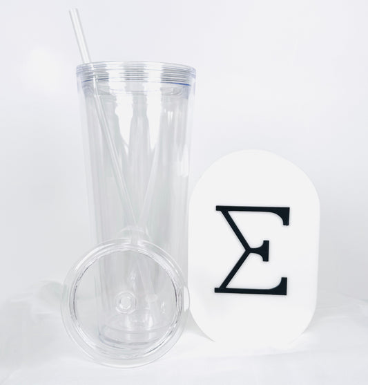 LIVE CLAIM ONLY • Build your own Artistic Snow Globe Tumbler 24oz