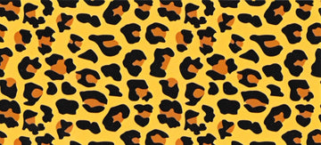ANIMAL PRINT BLACK, GOLD, BROWN • UV DTF Wrap