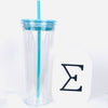 LIVE CLAIM ONLY • Build your own Artistic Snow Globe Tumbler 24oz