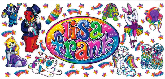Lisa Frank friends • (DOUBLE SIDE) • UV DTF Wrap