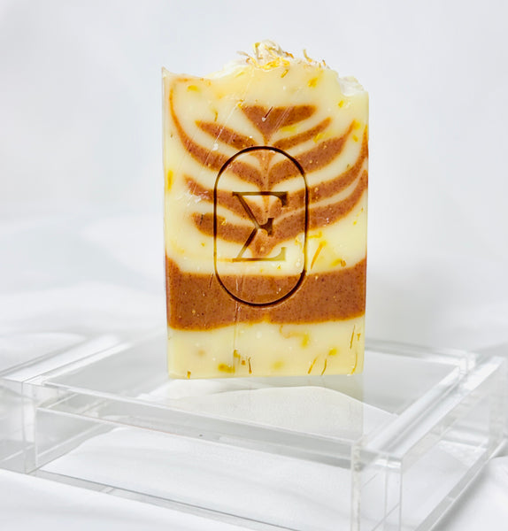 Calendula, Turmeric and Orange - Exfoliant Artisan Soap Bar